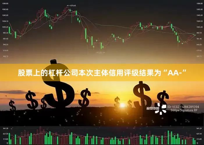股票上的杠杆公司本次主体信用评级结果为“AA-”