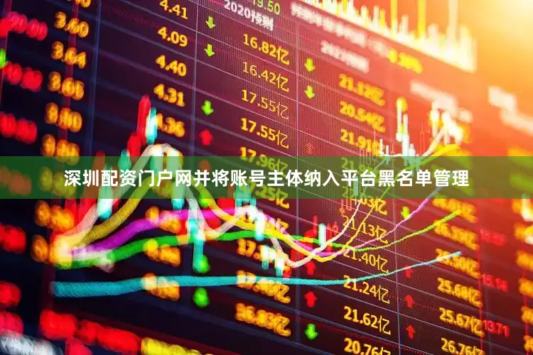 深圳配资门户网并将账号主体纳入平台黑名单管理