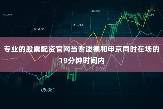 专业的股票配资官网当谢泼德和申京同时在场的19分钟时间内
