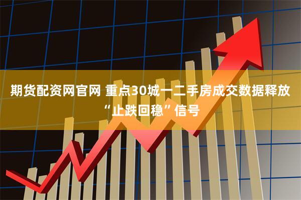 期货配资网官网 重点30城一二手房成交数据释放“止跌回稳”信号