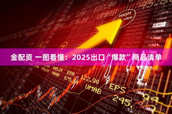 金配资 一图看懂：2025出口“爆款”商品清单
